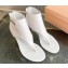 Miu Miu Heel 4.5cm leather thong booties White 2023
