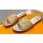 Louis Vuitton Raffia Flat Mules Silver 2023