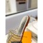 Louis Vuitton Raffia Flat Mules Silver 2023