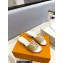 Louis Vuitton Heel 4cm Raffia Mules White 2023