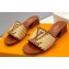 Louis Vuitton Heel 4cm Raffia Mules Brown 2023