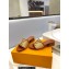 Louis Vuitton Heel 4cm Raffia Mules Brown 2023