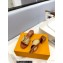 Louis Vuitton Heel 4cm Raffia Mules Brown 2023