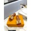 Louis Vuitton Heel 4cm Raffia Mules Brown 2023