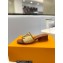 Louis Vuitton Heel 4cm Raffia Mules Brown 2023