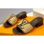 Louis Vuitton Heel 4cm Raffia Mules Coffee 2023