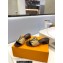 Louis Vuitton Heel 4cm Raffia Mules Coffee 2023