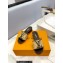 Louis Vuitton Heel 4cm Raffia Mules Coffee 2023