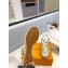 Louis Vuitton Heel 10cm Platform 6cm Raffia Starboard Wedge Espadrille Sandals Silver 2023