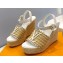 Louis Vuitton Heel 10cm Platform 6cm Raffia Starboard Wedge Espadrille Sandals White 2023
