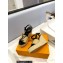 Louis Vuitton Heel 10cm Platform 6cm Raffia Starboard Wedge Espadrille Sandals Black 2023