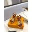Louis Vuitton Heel 10cm Platform 6cm Raffia Starboard Wedge Espadrille Sandals Brown 2023