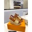 Louis Vuitton Heel 10cm Platform 6cm Raffia Starboard Wedge Espadrille Sandals Brown 2023