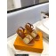 Louis Vuitton Heel 10cm Platform 6cm Raffia Starboard Wedge Espadrille Sandals Brown 2023