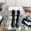 Celine Logo Rain Boots Black 2023