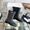 Celine Logo Rain Boots Black 2023