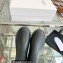 Celine Logo Rain Boots Black 2023