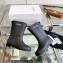 Celine Logo Rain Boots Black 2023