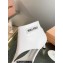 Miu Miu Heel 4.5cm leather thong booties White 2023