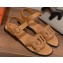 Hermes Feliz sandals in Nappa leather Brown 2023