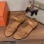 Hermes Feliz sandals in Nappa leather Brown 2023