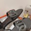 Hermes Feliz sandals in Nappa leather Black 2023