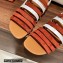 Hermes Ephese sandals in calfskin Brown/White 2023