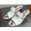 Hermes Heel 7cm Cute sandals White 2023