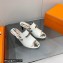Hermes Heel 7cm Cute sandals White 2023