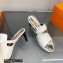 Hermes Heel 7cm Cute sandals White 2023