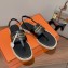 Hermes Eloise espadrille Sandals Black 2023