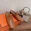 Hermes Heel 5cm Diane mules in Calfskin Brown 2023