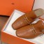 Hermes Heel 5cm Diane mules in Calfskin Brown 2023