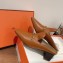 Hermes Heel 5cm Diane mules in Calfskin Brown 2023