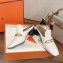 Hermes Heel 5cm Diane mules in Calfskin White 2023