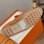 Hermes Echo loafers with perforated signature "H" detail Brown 2023