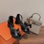 Hermes Heel 5cm Encens sandals in calfskin Black 2023