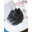Valentino Heel 6cm platform Rockstud Untitled sneakers in calfskin Black/Gold 2023