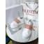 Valentino Heel 6cm platform Rockstud Untitled sneakers in calfskin White/Nude 2023