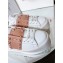 Valentino Heel 6cm platform Rockstud Untitled sneakers in calfskin White/Nude 2023