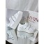 Valentino Heel 6cm platform Rockstud Untitled sneakers in calfskin White/Silver 2023