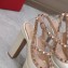 Valentino Heel 15.5cm platform 5.5cm Rockstud pumps in patent leather White 2023