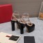Valentino Heel 15.5cm platform 5.5cm Rockstud pumps in patent leather Black 2023