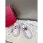 Valentino Heel 6cm platform Rockstud Untitled sneakers in calfskin White/Purple 2023