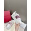 Valentino Heel 6cm platform Rockstud Untitled sneakers in calfskin White/Purple 2023