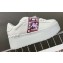 Valentino Heel 6cm platform Rockstud Untitled sneakers in calfskin White/Purple 2023