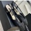 Chanel Heel 2cm Lambskin & Patent Calfskin Slingbacks Black 2023