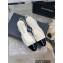 Chanel Heel 2cm Lambskin & Patent Calfskin Slingbacks White 2023