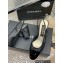 Chanel Heel 6.5cm Lambskin & Patent Calfskin Slingbacks Black 2023