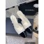Chanel Heel 6.5cm Lambskin & Patent Calfskin Slingbacks White 2023